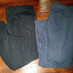 Fila Black and Navy Leggings